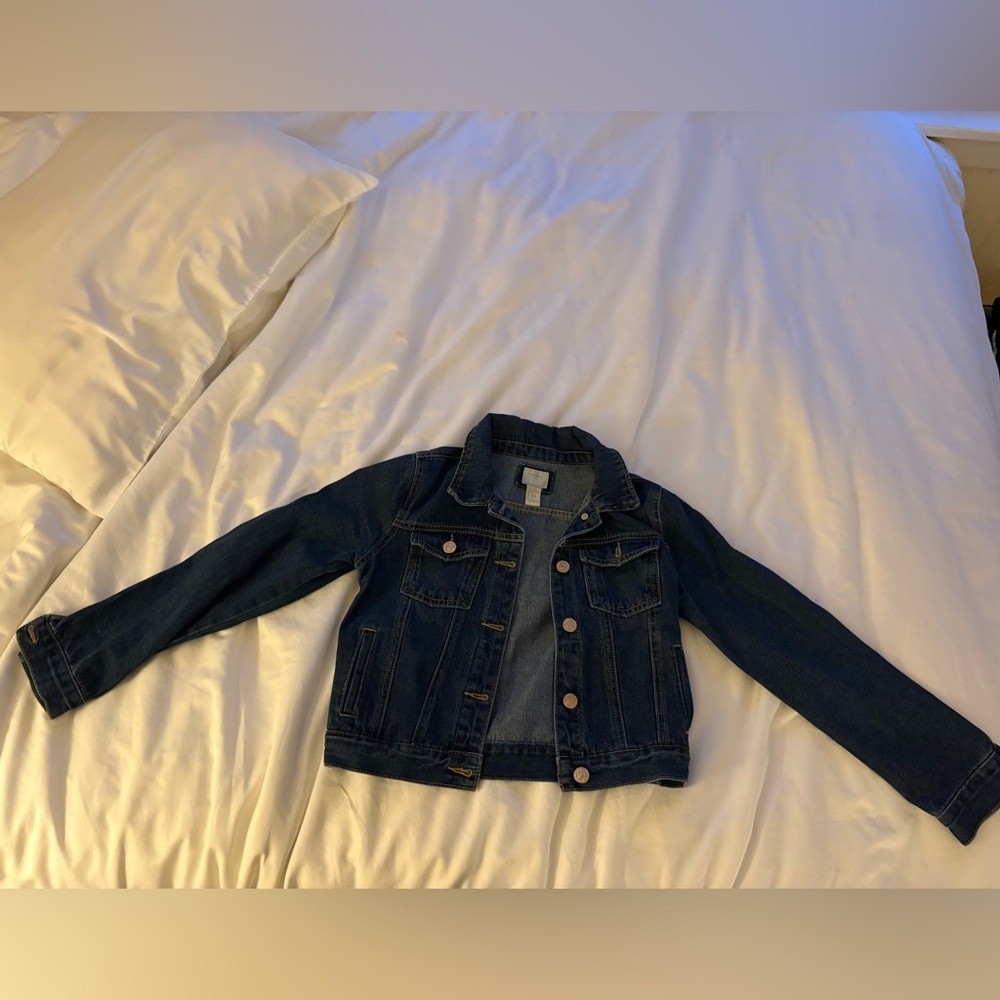 Forever 21 Kids Dark Blue Jean Jacket